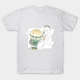 Pegasus and airballoon 2 T-Shirt
